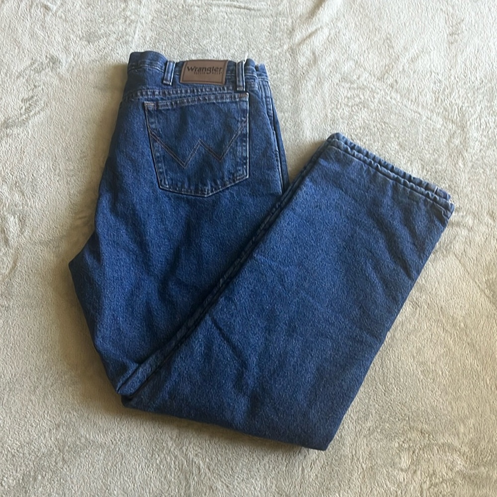 Wrangler brand insulated jeans